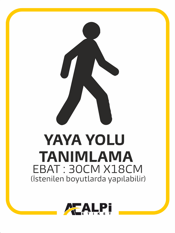 Yaya Yolu Tanımlama