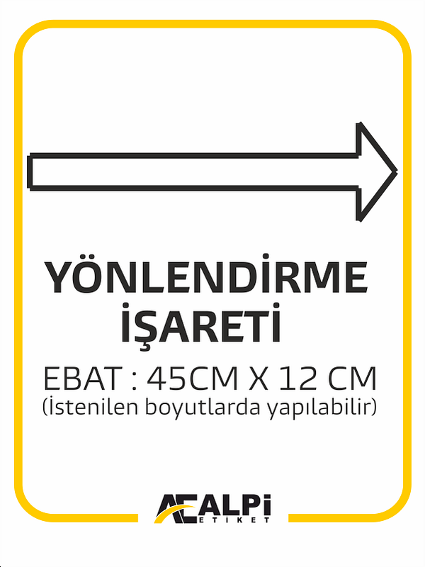 Yönlendirme İşareti