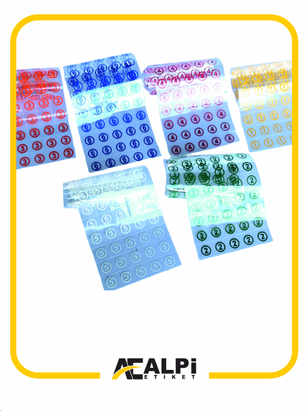 üretim takip etiketleri